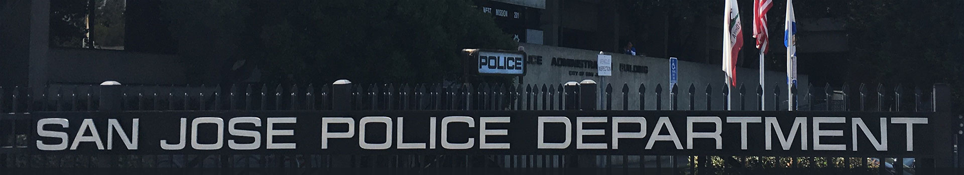 San Jose Police Department Banner